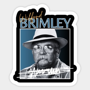 Wilford brimley///original retro Sticker